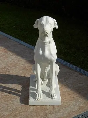 Nachher: Restaurierung Hund